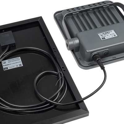 Прожектор с солнечной панелью PFL SOLAR 02 100 6500K GR IP65